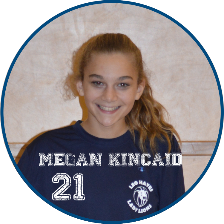LHHSJVGIRLS's tweet photo. @LHHSJVGIRLS Player Intro - Megan Kincaid, #13. @NMBALIONS alumni, rookie JV. #ToughDefender #NorthSideStrongSide https://t.co/0H7NJ15FPo