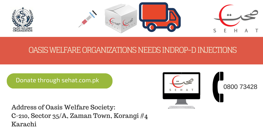 sehatpharmacy's tweet photo. RT Donate Indrop to Oasis Welfare Now. Visit this link https://t.co/hE2JLmSkK1  #rt #sehatpk #onlinepharmacy #indrop https://t.co/kMQtLtSV1F