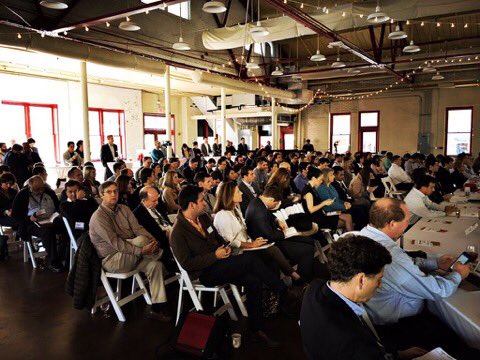 davebarna's tweet image. Galway&apos;s Nick O&apos;Connor leading the #innovatorsprogram with a full house at the @citrixaccel #RalDemoDay2015