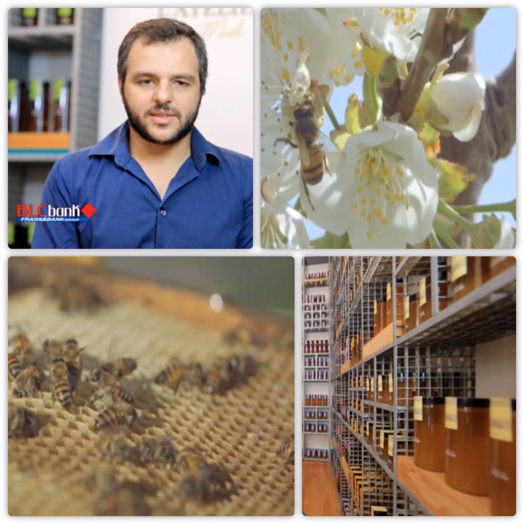 Marc-Antoine Bou Nassif of @AtelierduMiel went from architect to professional #beekeeper and honey-maker. #BLA2015
