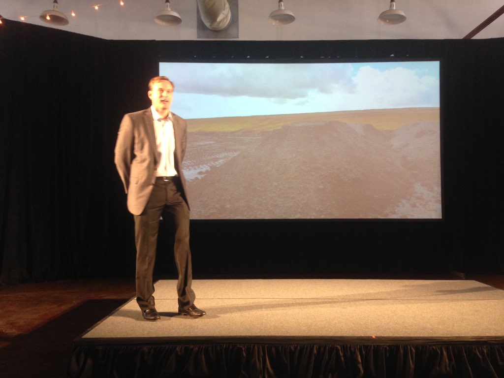 KFNetwork's tweet image. RockTron takes the stage to clean up coal ash. #InnovatorsProgram #RalDemoDay2015