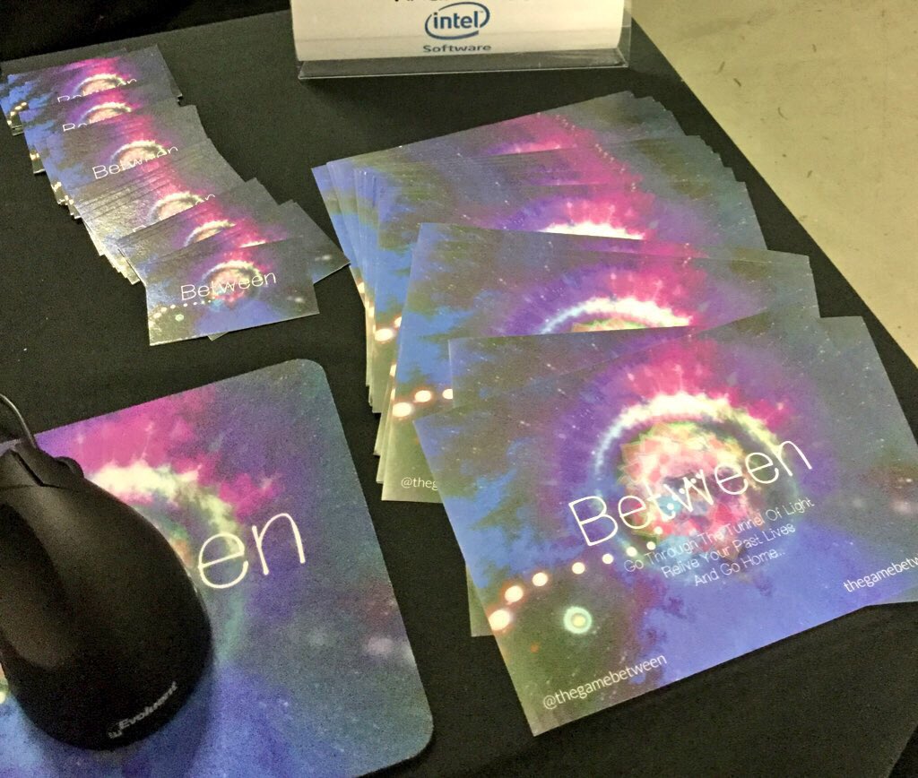 LaCoderGirl's tweet photo. Good to see you at #IntelBuzz London today! #indiedev  #gamedev @TheGameBetween @rob_homewood @Dear_Velvet https://t.co/I6J6303s9o