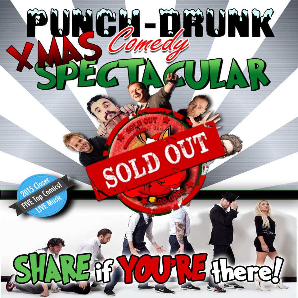 PunchDrunkBlyth's tweet photo. #PunchDrunkArmy, you've officially SOLD OUT both of your Xmas Spectacular Events! #SoldOut #WeLoveYou #BestAudiences https://t.co/IkwpiLG25O