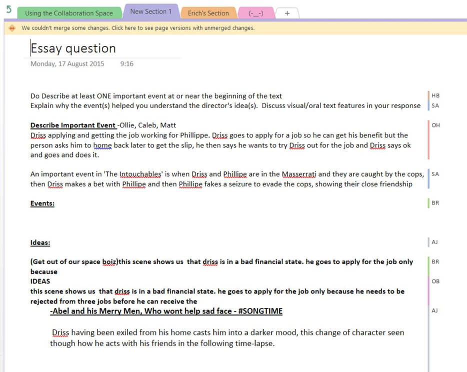 JarrodAberhart's tweet photo. Monitoring students in OneNote is easy by hovering over the work with your mouse. #MIEExpert #IBT2015 https://t.co/XJjbuSw2Y0