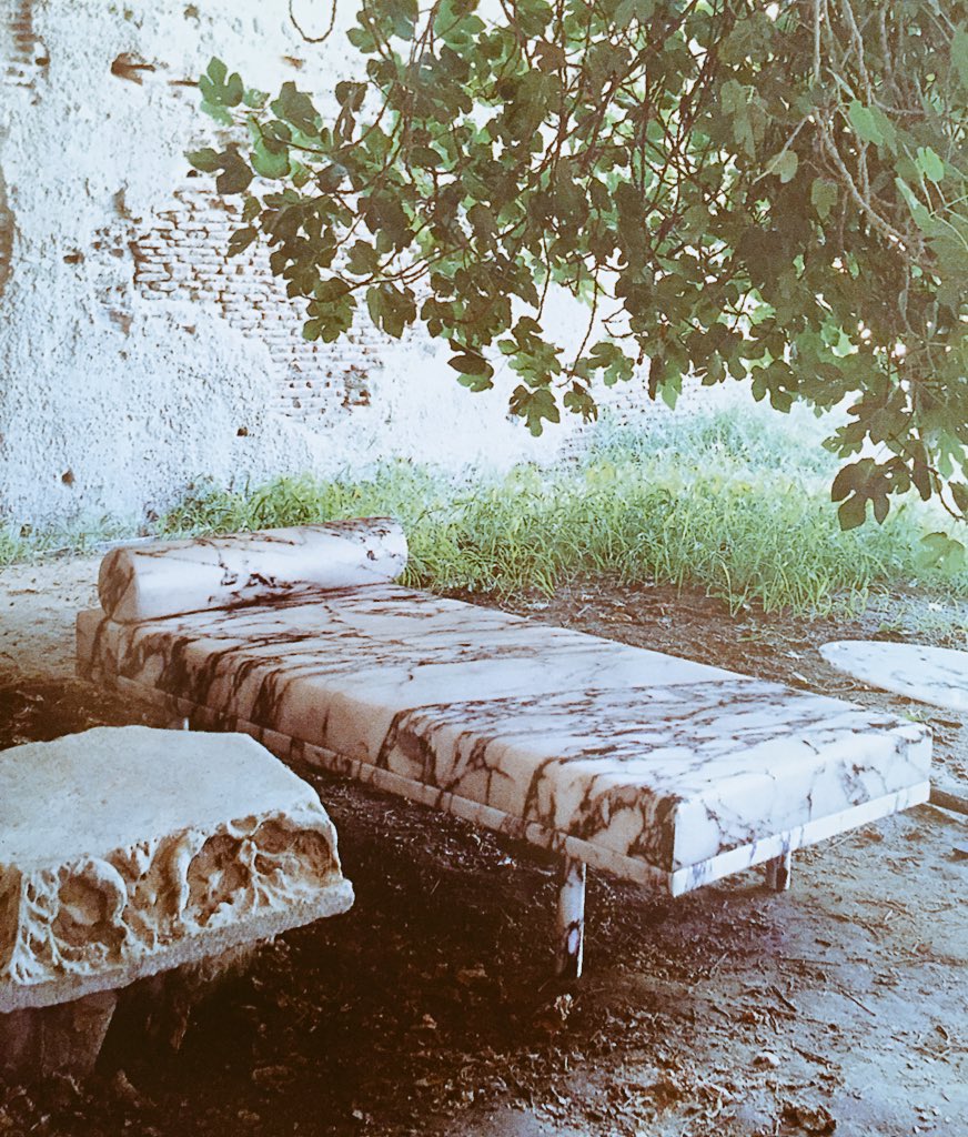 InteriorsbyA's tweet photo. 'Mies visits #Carrara' daybed by Maurizio Galante &amp; Tal Lancman for #BaleriaItalia. Absolutely stunning if u ask me. https://t.co/QFjNctrFyn