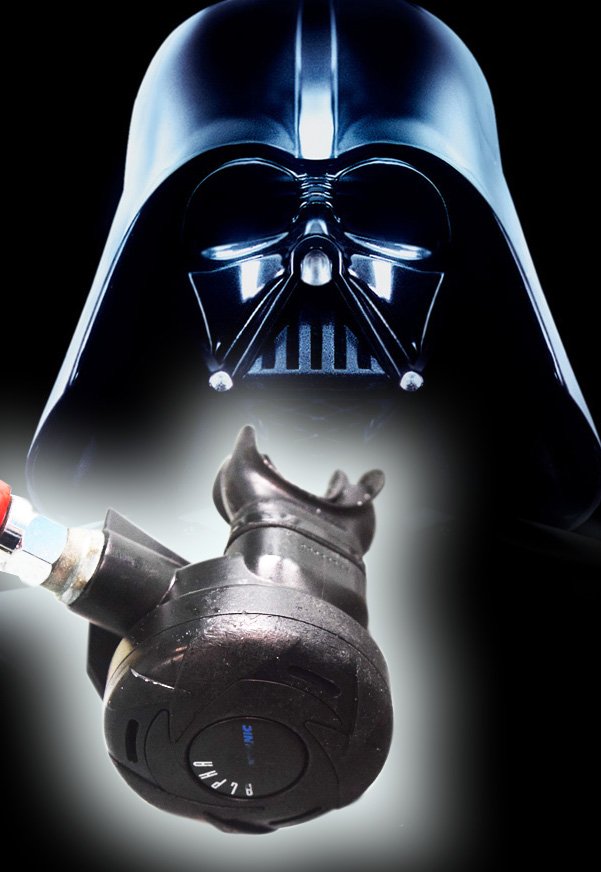 Giraffe klassisch Marmor darth vader breathing mask Schritte Notfall Surrey