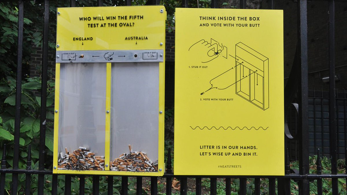 "Vote With Your Butt" is a brilliant idea to stop litter: buff.ly/1N9uJmv