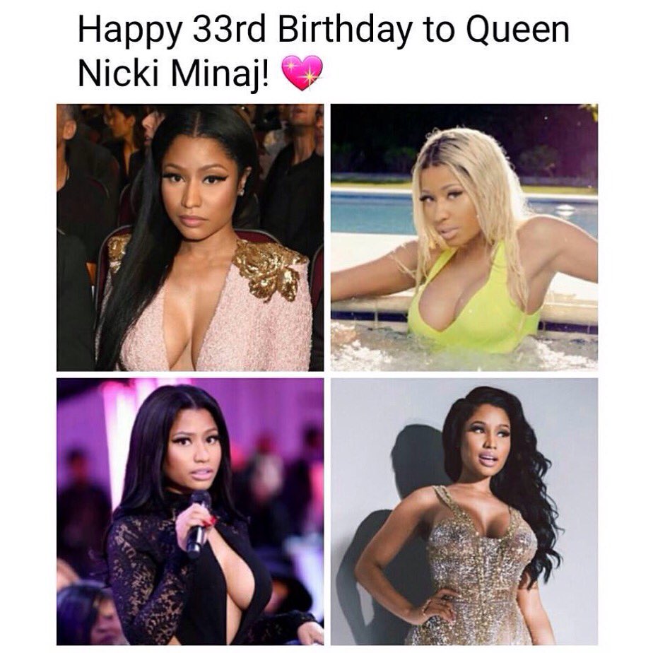 Happy Birthday Queen of Rap, Nicki Minaj!   