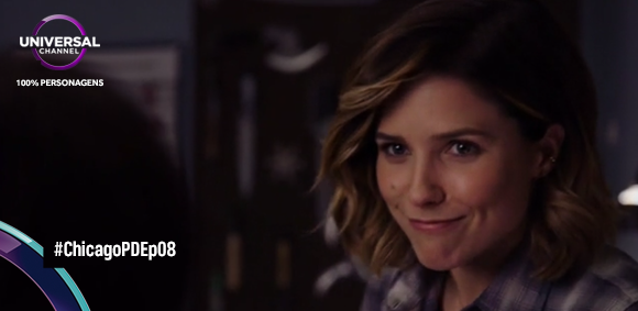 UniversalTVBR's tweet photo. Erin está vivendo aquele momento “me rasgando de ciúmes” mas vou sorrir em #ChicagoPDEp08 https://t.co/A3Aw38b82a