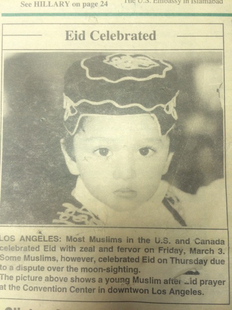 dvnnynomics's tweet photo. Back when the media didn't demonize muslims #YoungDanny https://t.co/5pGpWDRhif