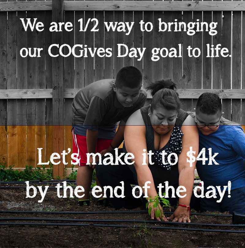 Given to Re:Vision yet? Help us make it to 4K, we are half way there! #denver #food #give
coloradogives.org/RevisionIntern…