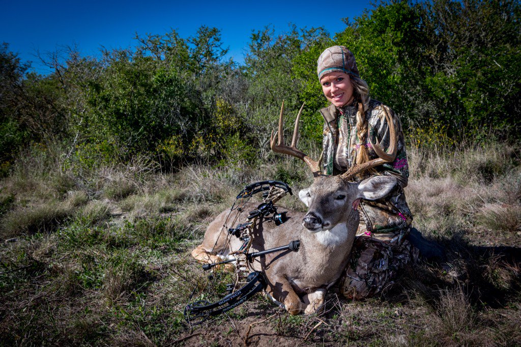 My latest bow kill, & first 10 point! #bowhunting #huntress #bowtech #girlswhohunt