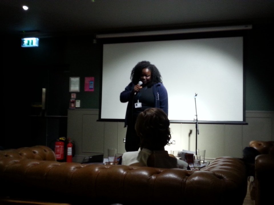 BrightClubStA's tweet photo. Our fifth performer is Karen Brown who is Lost in Translation https://t.co/TCJfatWSFb