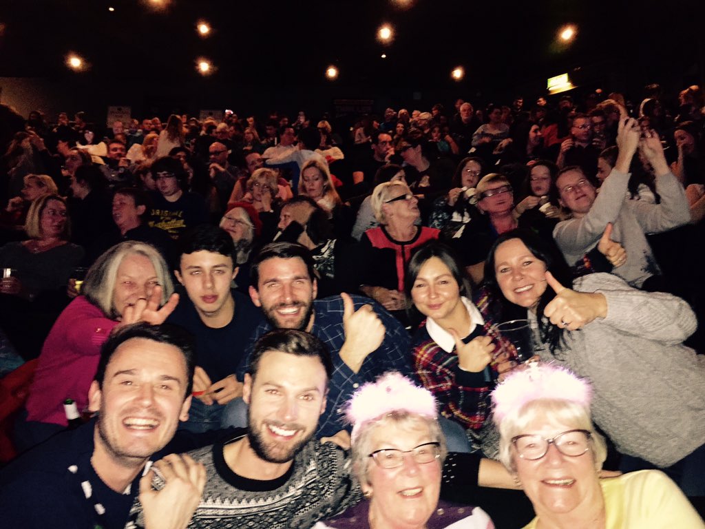 Such an amazing Christmas Sprit this eve! We didn't know anyone and look at us thank you <a href="/PalaceAndOpera/">Palace & Opera Mcr</a> Panto cast