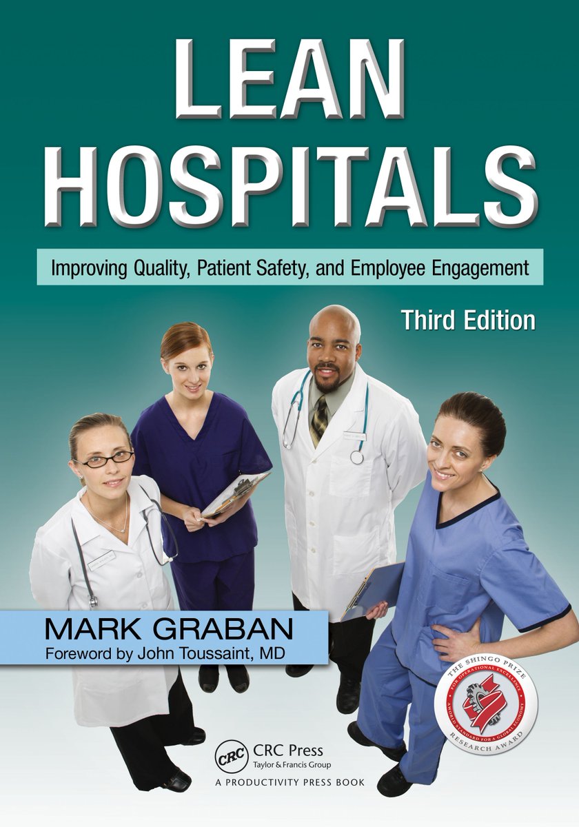 Expected cover for the upcoming 3rd edition of my book <a href="/LeanHospitals/">Mark Graban</a> #Lean leanhospitalsbook.com