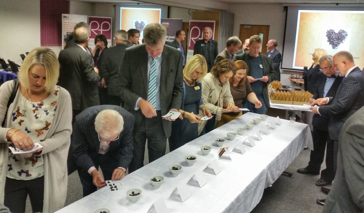 PhotoGlow's tweet photo. The all-important moment of Chocolate tasting at @mssocietyuk's #UnwrappingChocolate event at @Randallpayne https://t.co/hWxjCOU0pG