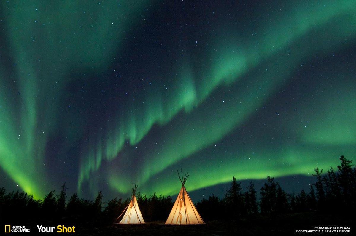 Top Shot: Camp Out Under the Aurora on.natgeo.com/1TZWkZI #TopShot #YourShot