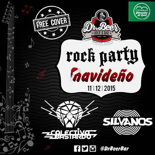drbeerbar's tweet photo. Este viernes 12 la rock party llega con @colectiBastardo  y la banda Silvanos. Free cover y promociones en cervezas. https://t.co/JXJ8acD1vv