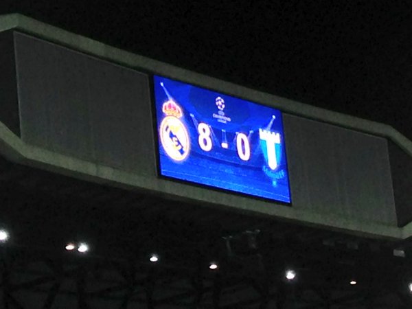 Biggest Champions League wins: Liverpool 8-0 Beşiktaş, Real Madrid 8-0  Malmö, UEFA Champions League