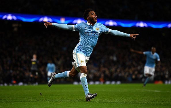 Happy 21st birthday to Raheem Sterling! What a way to celebrate: 2 goals, assist in Man City\s 4-2 win vs Gladbach. 