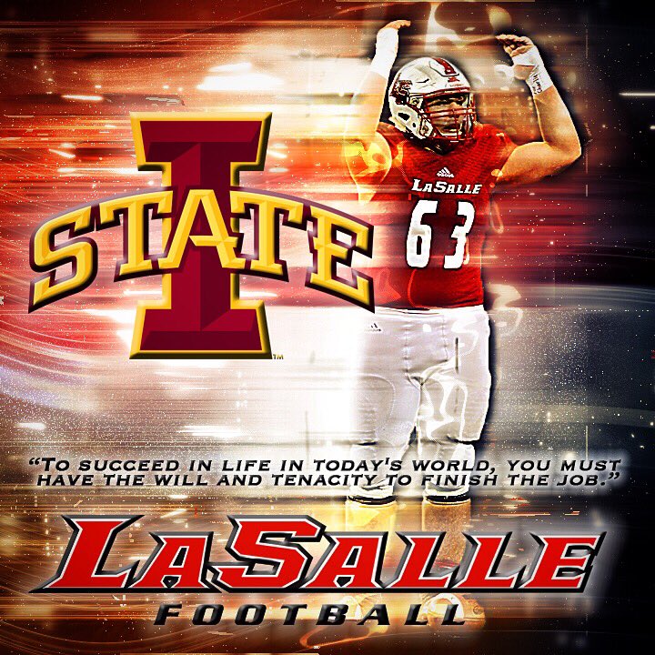 LS_LancerFB's tweet photo. Congratulations to @LukeDoerger on receiving an offer from @IowaStateFB last week! #PutInTheWork #LRD https://t.co/Kl0U95aqup