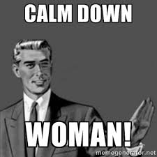 mohawkjbrant's tweet photo. @LibertyyLady76 #CalmDown https://t.co/BCKwbyNVEF