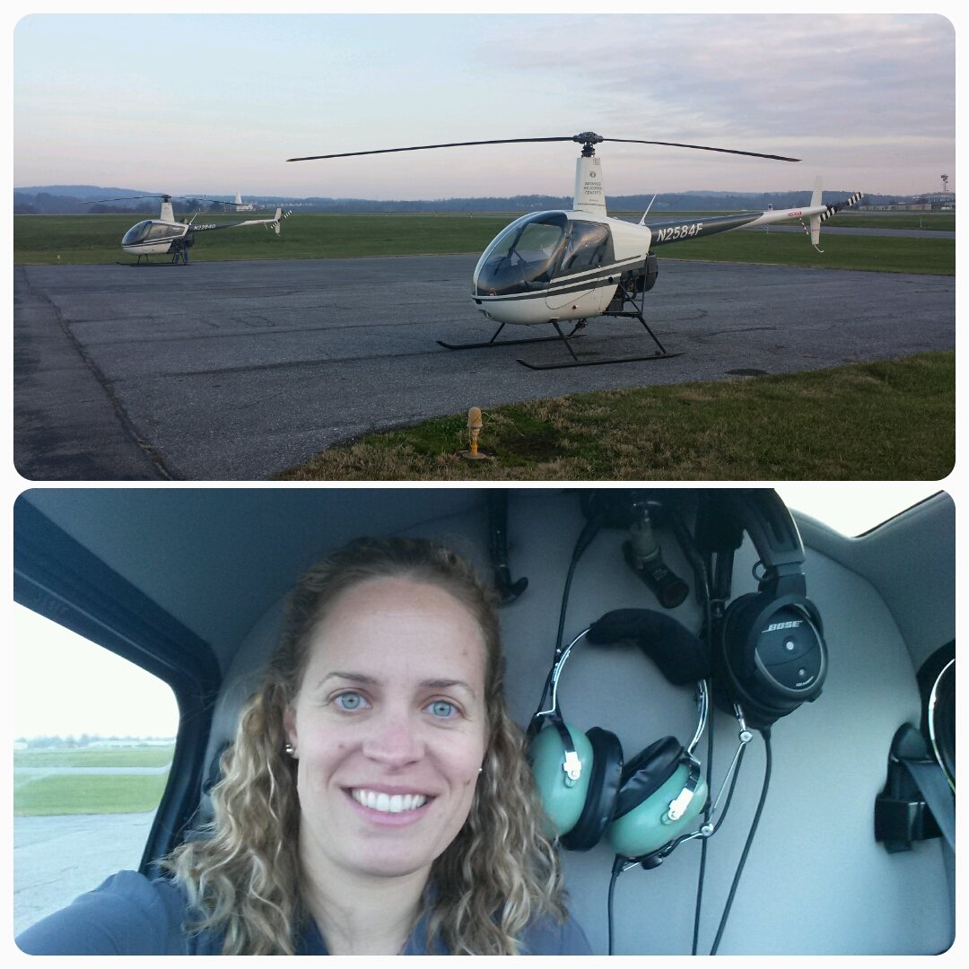 AOPACentralSW's tweet photo. #helitraining at KFDK/MD today since we're at #AOPA all this week. Great lesson. CFI hands off = Yasmina is tired ;) https://t.co/RT0TWQ6lBx