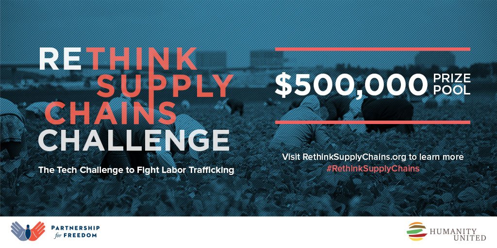TIPOfficeState's tweet photo. 5 days left! Enter #RethinkSupplyChains Challenge by 12/13! https://t.co/W6ZwBTGK0R https://t.co/NRnHzw0XVc