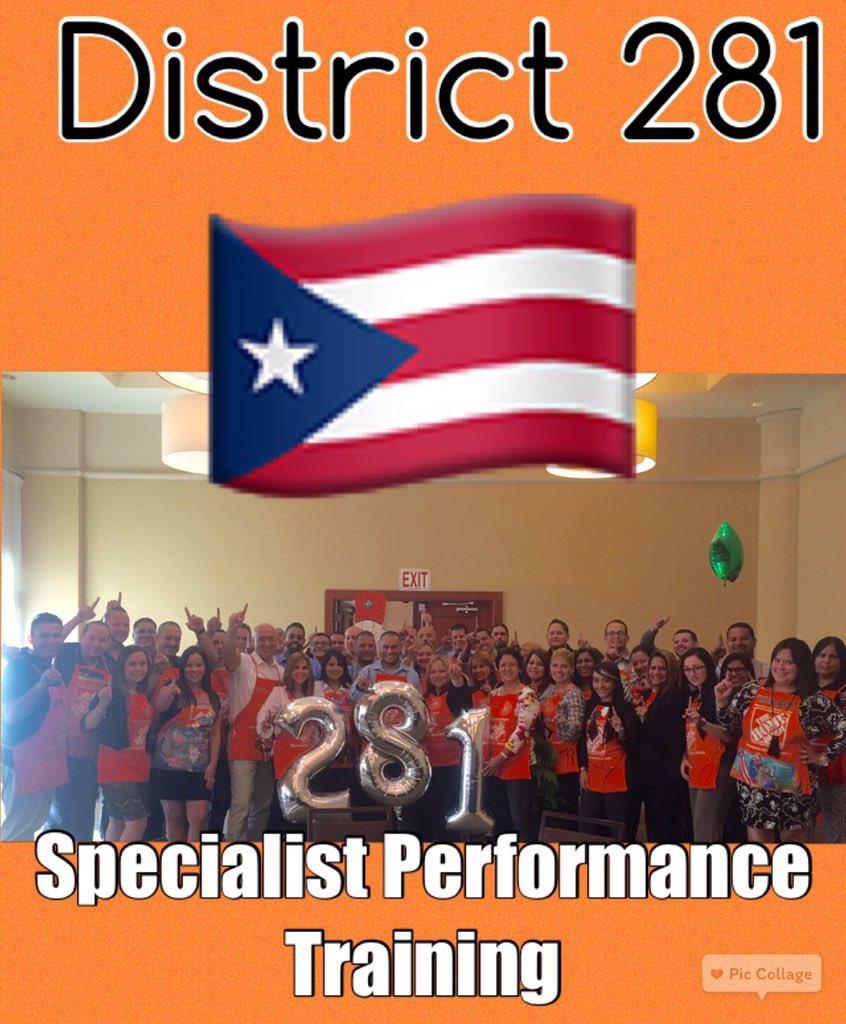 KarolynOc's tweet photo. Specialist Training! #THDPR Thanks DSM Oscar Rdz! 🇵🇷 #District281 😃 https://t.co/WQx12pjU9e