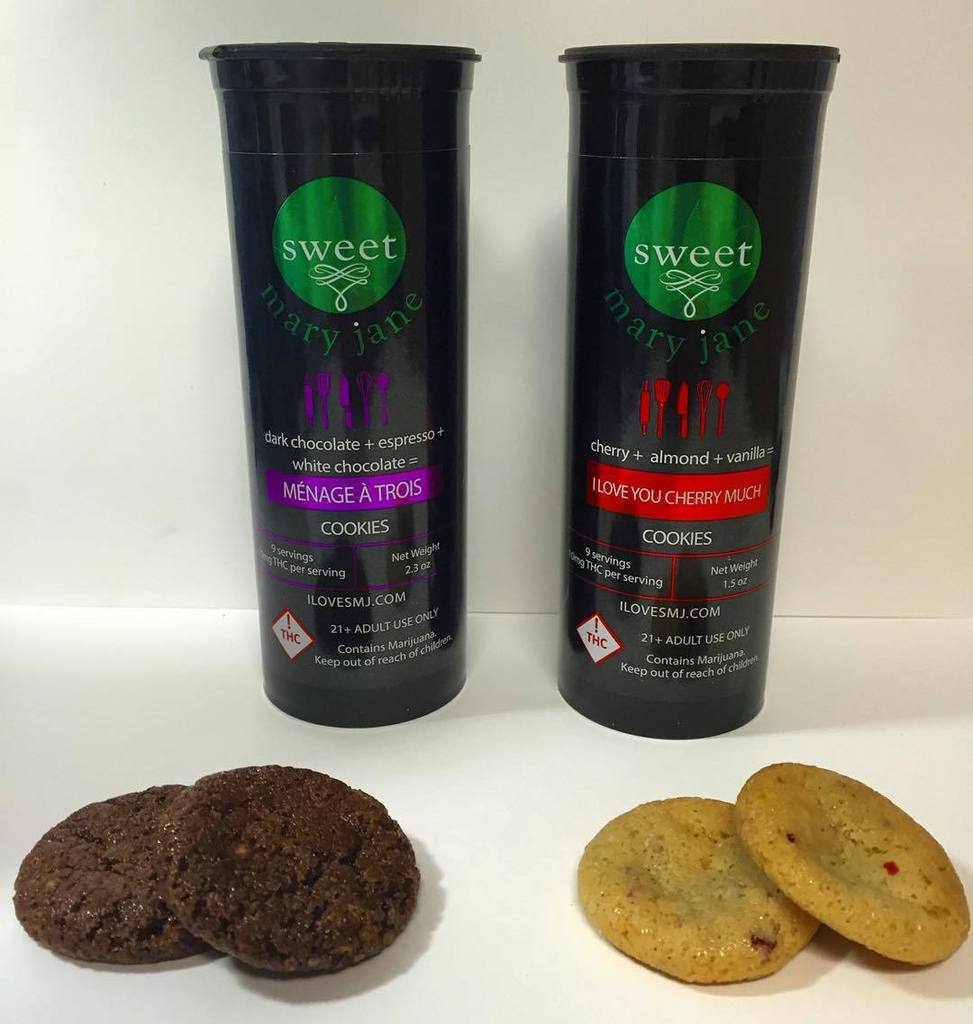 First REC Sweet Mary Jane drop went to @nativeroots_boulder today! 90mgnpackages at 10mg #THC per cookie!🍫☕️Ménage …