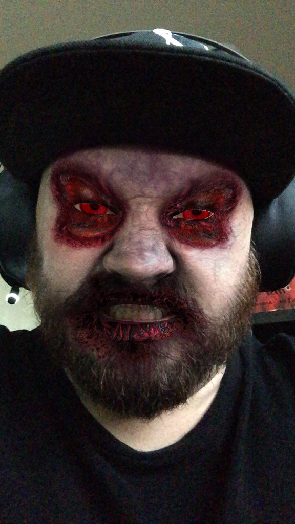 KewkD's tweet photo. Terror has a face... yours! #TurnedYoureNext @turnedapp https://t.co/30BzpBud7P https://t.co/a7m5AKkzwb
