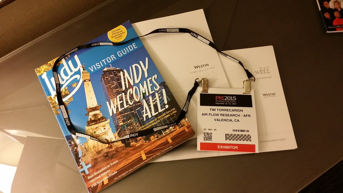 AFR_Heads's tweet photo. Finally checked in @westinhotels after flying all day @Indianapolis @prishow Stop by #booth645 and say hello. https://t.co/gnakffVRYT