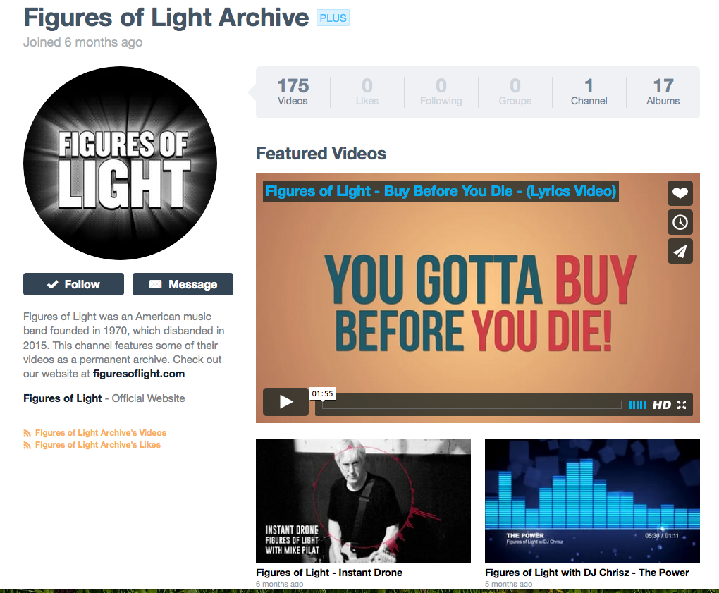 MRosslll_Ottawa's tweet photo. U gotta check Out "Figures of Light" ! 175 Free #MusicVideos Sickest #RockandRoll, #Trance!  https://t.co/OKG7KyLnyF https://t.co/EwX1h0HS5S