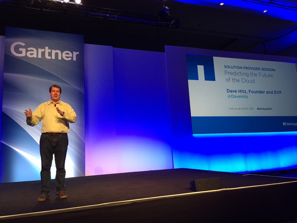 Julie_Leverenz's tweet photo. You can win $500. attend #gartnerdatacenter solution provider session w/ @netqpp founder @davehitz #netappGDC https://t.co/binaBtv6tR