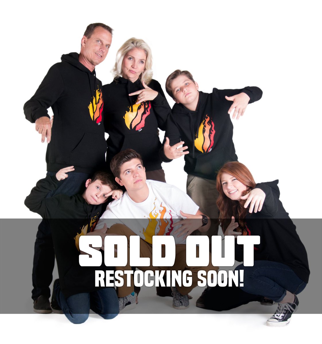 Preston's tweet image. We sold out of everything...! Orders will be on hold for a few days until we&apos;re caught up on our current ones! :) 👍