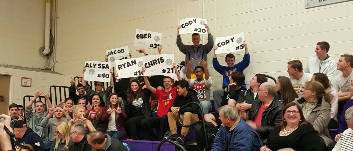 Awesome crowd. You guys are the best! <a href="/WHSStudSec/">WHS STUDENT SECTION</a> <a href="/WHS_SpOlympics/">WHS Unified Basketball</a> <a href="/BulldogLife_WHS/">Bulldog Life - WHS</a>