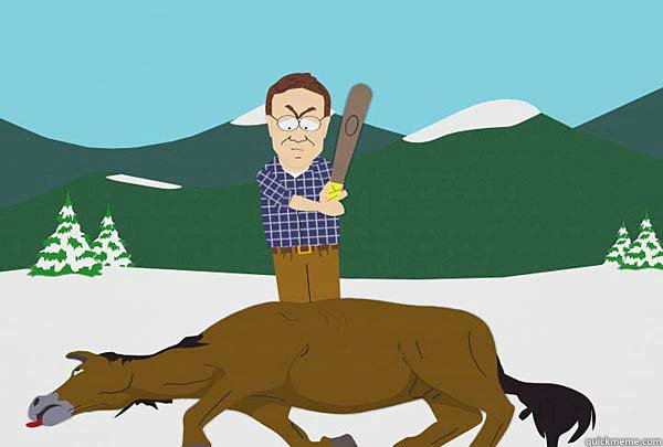 foxtranslator's tweet photo. Not much left of this horse, but we must drive on and continue the beating. https://t.co/3ju3JWBjEK #tytlive #tcot https://t.co/lZVXJ8Ci7Y