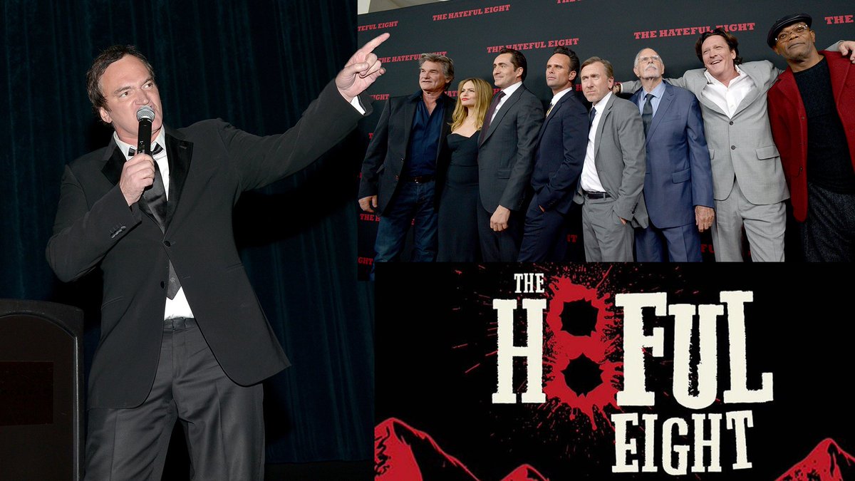 WATCH #QuentinTarantino shriek UFC intros, nicknames for #thehatefuleight cast youtube.com/watch?v=RVo1dS…