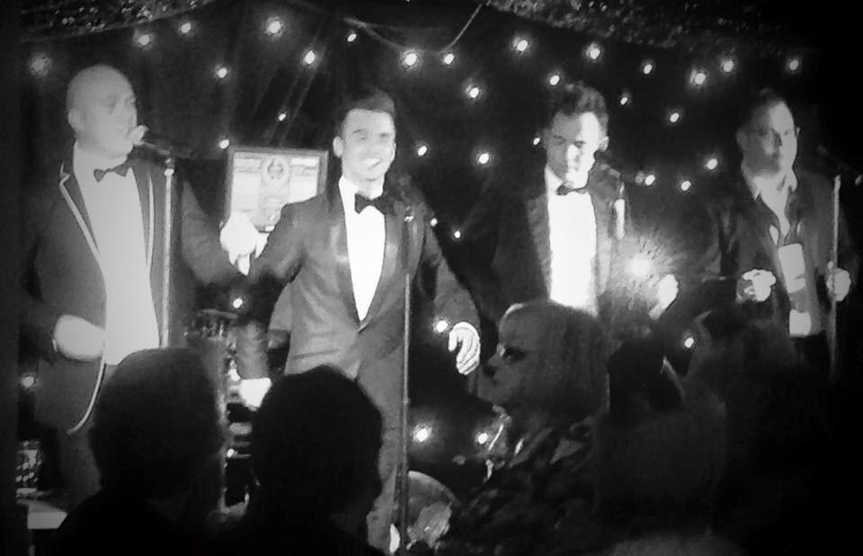 thefourdsuk's tweet photo. Yet another great night for The Four D's , two standing ovations, great audience, great venue, great time #TheFourDs https://t.co/WZu1jMIGgv