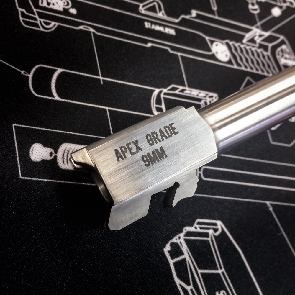 apextactical's tweet photo. #ApexGrade Gunsmith Fit Barrel for the 9mm M&amp;P. #AccuracyIsComing https://t.co/AsgWqcb62c https://t.co/cjFFxnmvg9