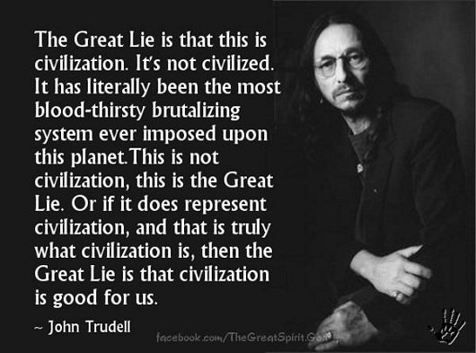 Mitsawokett's tweet image. #RIPJohnTrudell ✊✊