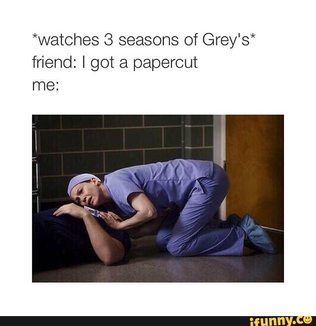 Calzona_Life's tweet photo. I love seeing Grey's stuff featured on other platforms. #iFunny https://t.co/JPTZZvIQqV
