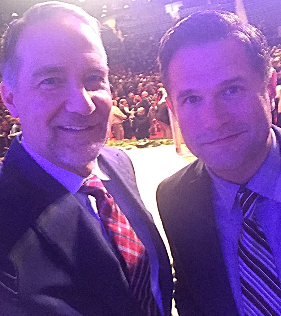 DaveStone920's tweet photo. Rare photo. @KyleIdleman & I both wearing suit and tie…yet no one died & no one got married. #inauguration2015 https://t.co/F4sgh5232J