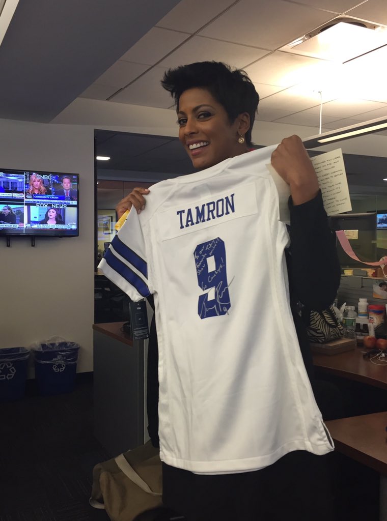 Beaming! Thank you Tony and Candice Romo! <a href="/tonyromo/">Tony Romo</a> I love it :) #CowboysNation <a href="/dallascowboys/">Dallas Cowboys</a> keep the faith.