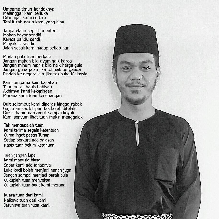 #Deep . Sila baca n share. Kita rakyat biasa pasti rasa sama dgn apa yg saudara ni luahkan. 
-SumberDariFB-