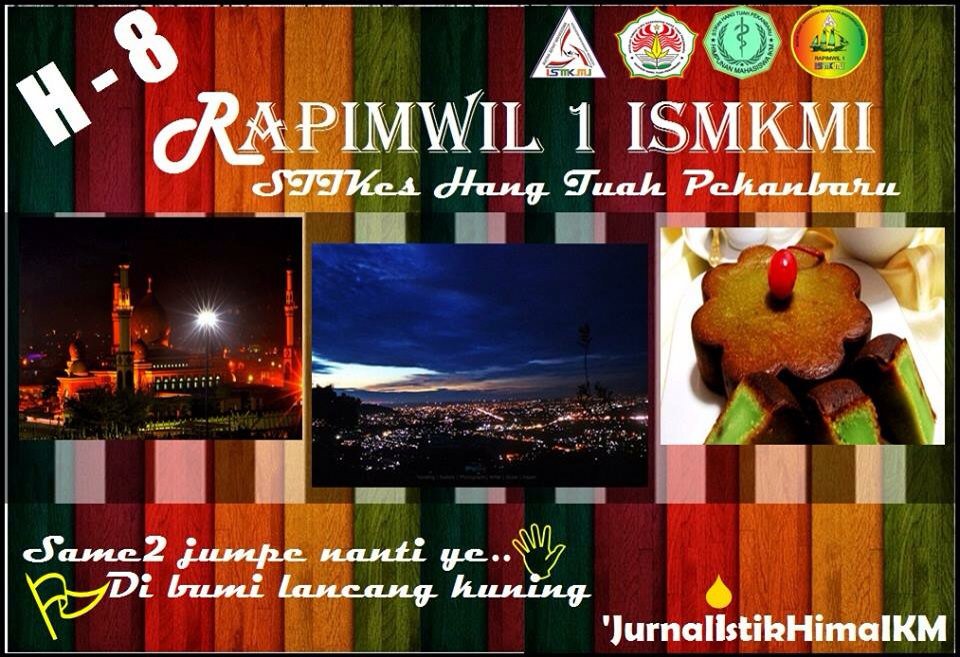 ISMKMI_wil1's tweet photo. H-8 Rapinwil 1 ISMKMI Ayoo come and join us , kami tunggu kehadiran nya loh!! @ISMKMI_wil1 @Ahmad_tohari @wawahida https://t.co/qMwDo9vHcy