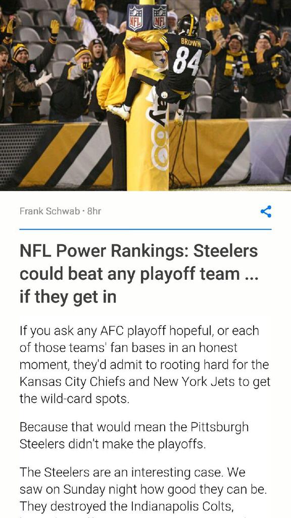 db_824's tweet photo. NO TEAM can stop them Steelers! #SteelersNation #TakinIt https://t.co/RkseS0K6FN