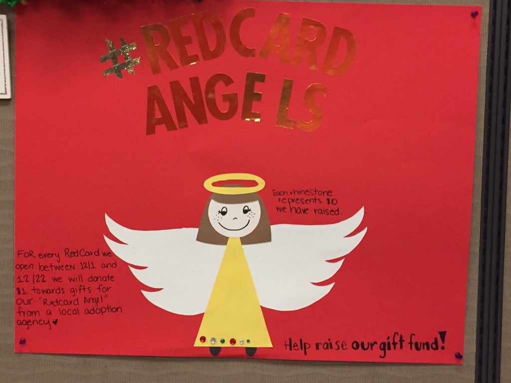 Meg_Geg's tweet photo. #redcardangels! Can't wait to see how much we raise! https://t.co/1c86iCEc9Y