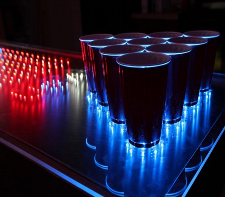 PBRRockBar's tweet photo. #NFR continues with #BeerPongWars tonight! #drinkwithFirebull #bullridingcompetition #grandprize #drinkmorebeer https://t.co/R4IWIXTqtH