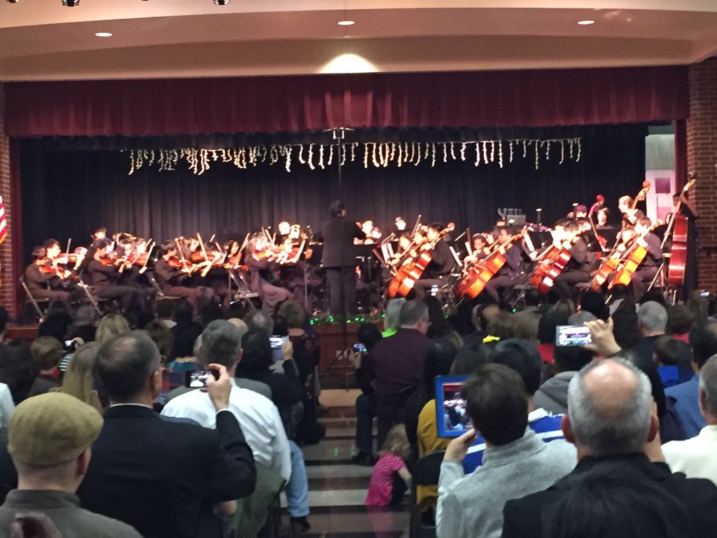 ottomsorch's tweet photo. An Otto first! Introducing the OMS Symphony Orchestra. #ottobobcats #ottomsorch #ottomsband https://t.co/01ByKSEi4Y